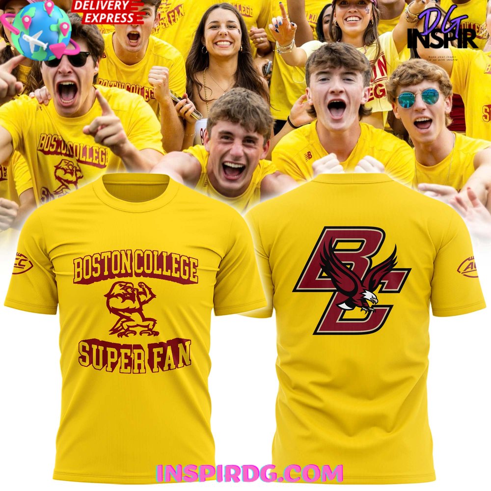 Boston College Football Super Fan 2024 T-Shirt