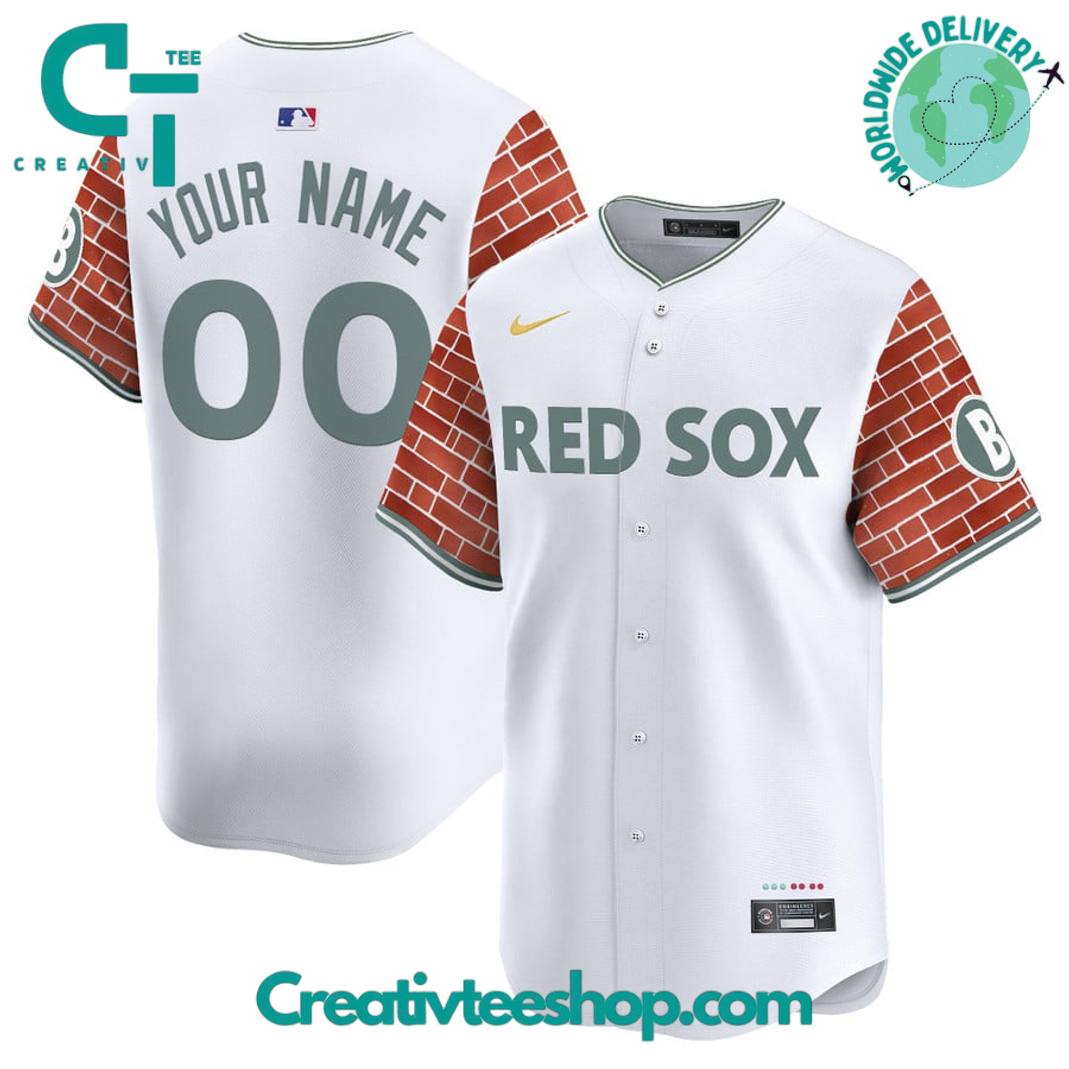 Boston Red Sox 2025 Fenway Red Brick Style Special Baseball Jersey - Image 2