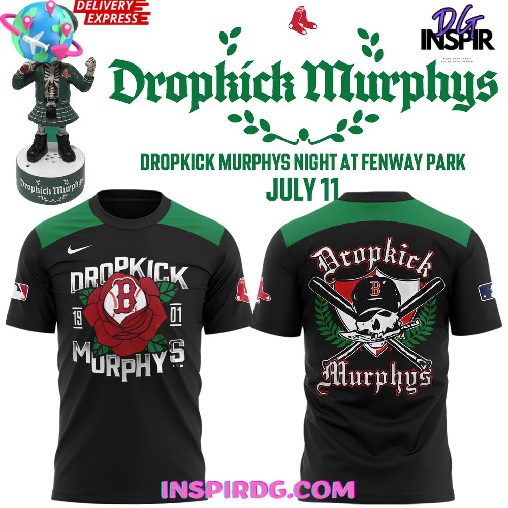 Boston Red Sox X Dropkick Murphys Night 2025 T-Shirt