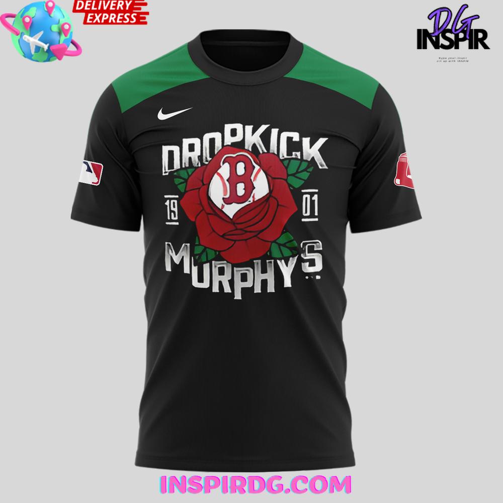 Boston Red Sox X Dropkick Murphys Night 2025 T-Shirt - Image 2