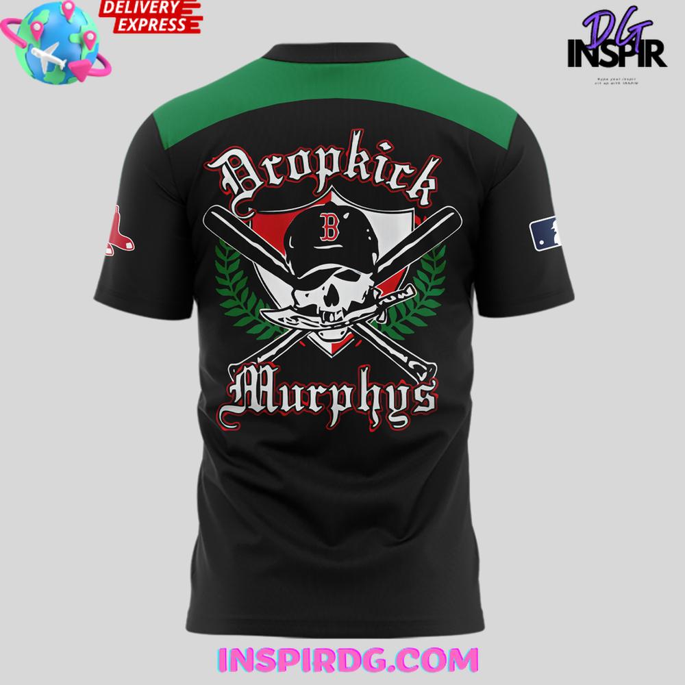 Boston Red Sox X Dropkick Murphys Night 2025 T-Shirt - Image 3