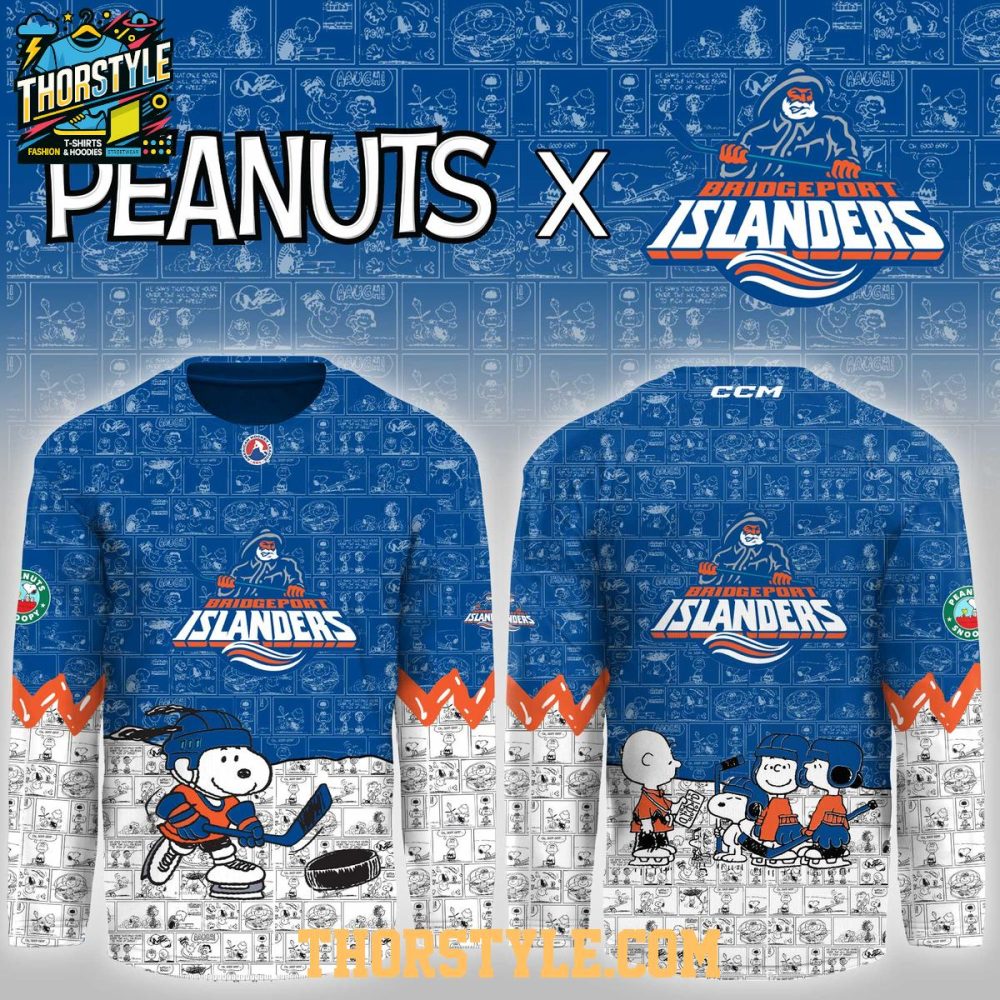 Bridgeport Islanders Peanuts 2026 Night Game Personalized Hockey Jersey - Image 2