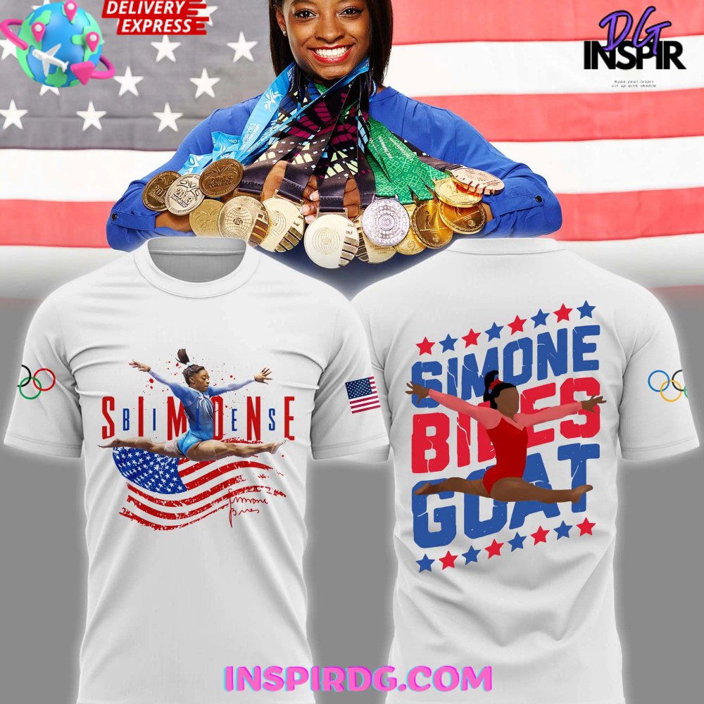Simone Biles Goat Olympic Paris 2024 T-Shirt