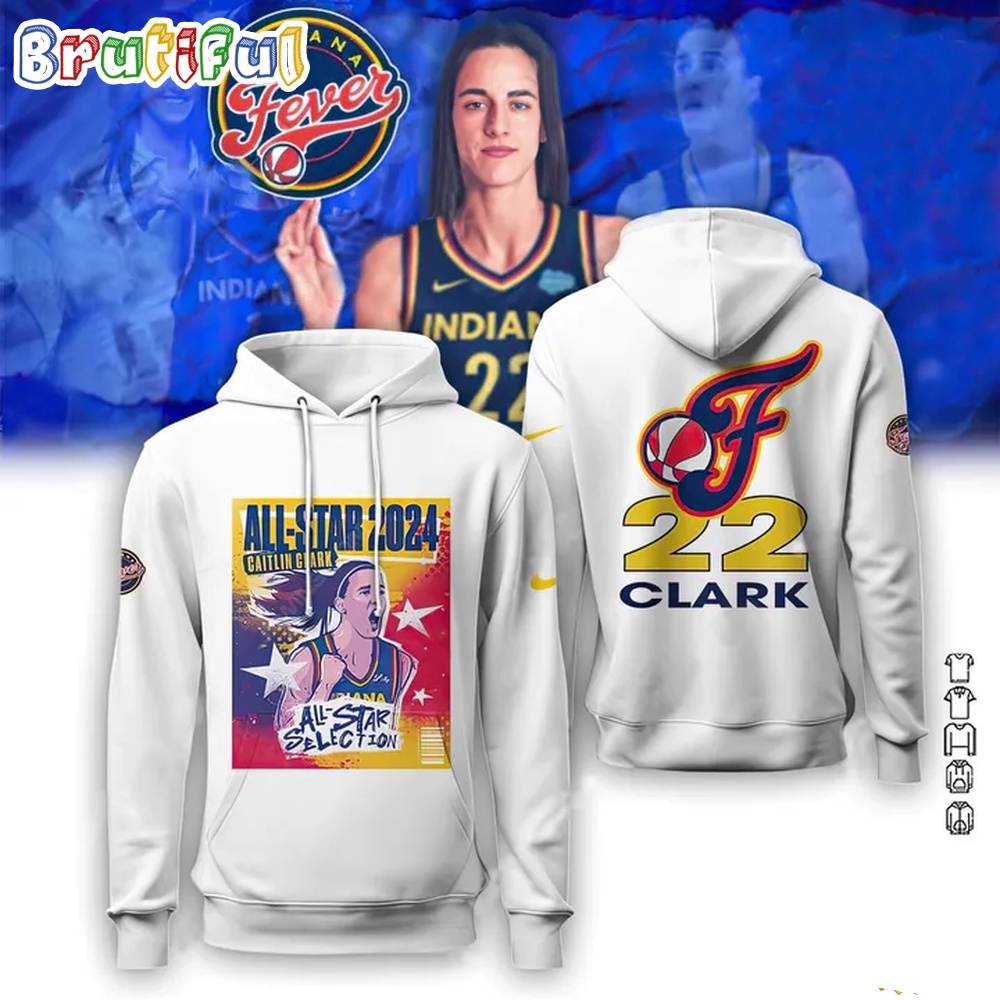 Caitlin Clark 22 All-Star 2024 Selection Hoodie