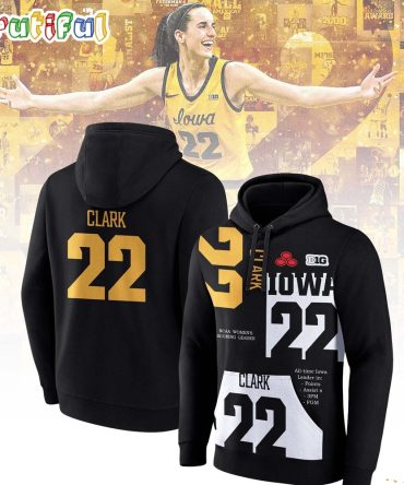 Caitlin Clark Iowa Hawkeyes Ncaa All-Time Leading Scored Hoodie