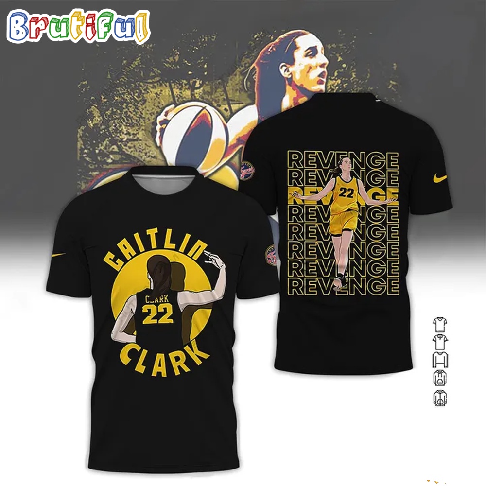 Caitlin Clark Revenge Wnba All-Star 2024 Graphics Design T Shirt