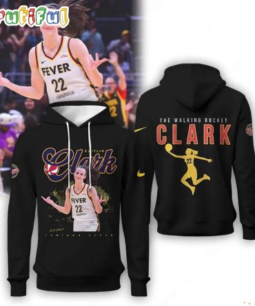 Caitlin Clark The Walking Bucket Clark 22 Basketball Hoodie