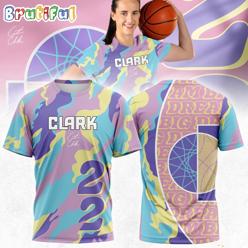 Caitlin Clark’S Dream Big All Over Print Shirt
