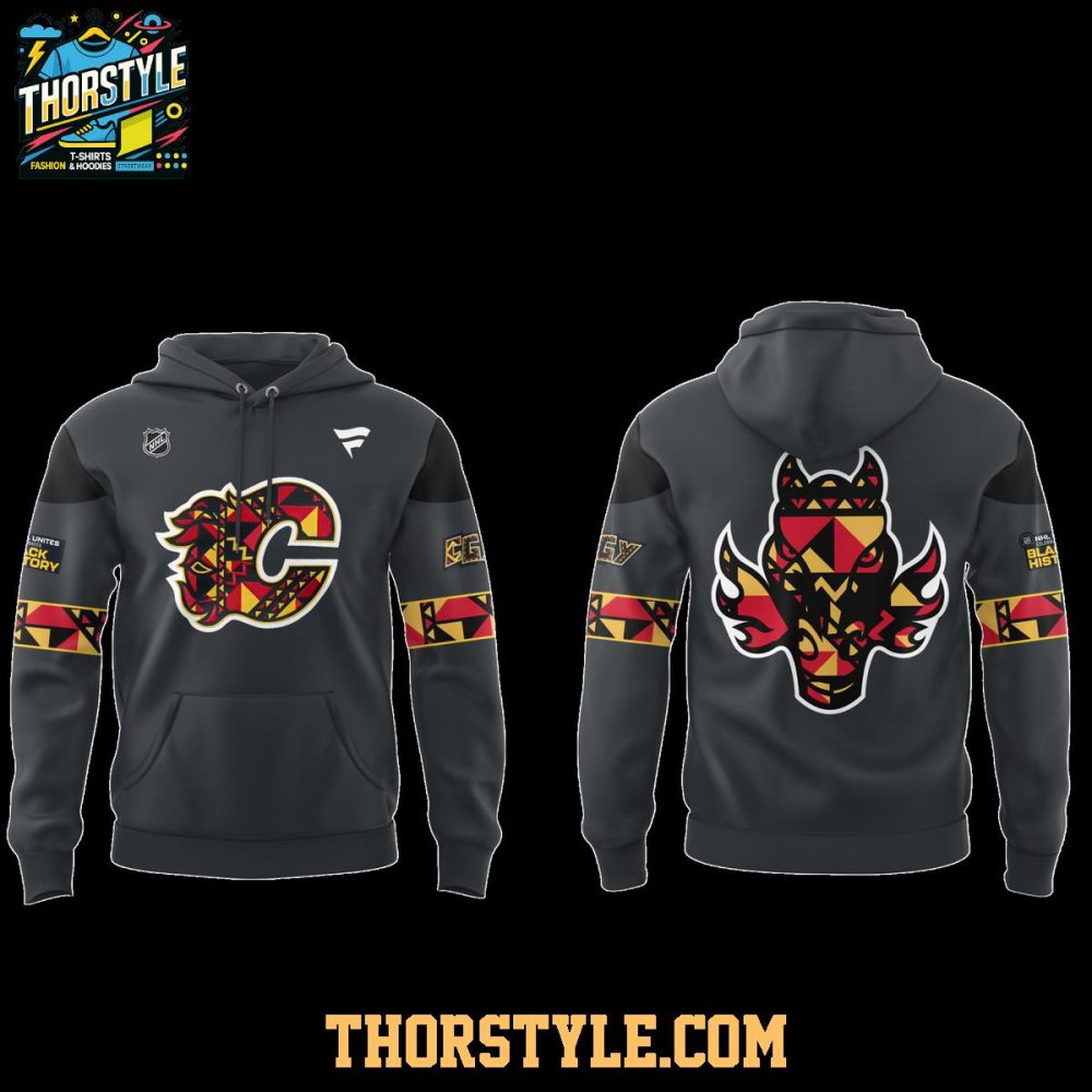 Calgary Flames Black History Celebration Night 2026 Hoodie T-Shirt - Image 2