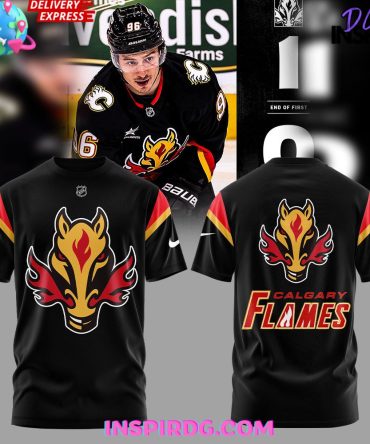 Calgary Flames New Uniform 2024-25 T-Shirt