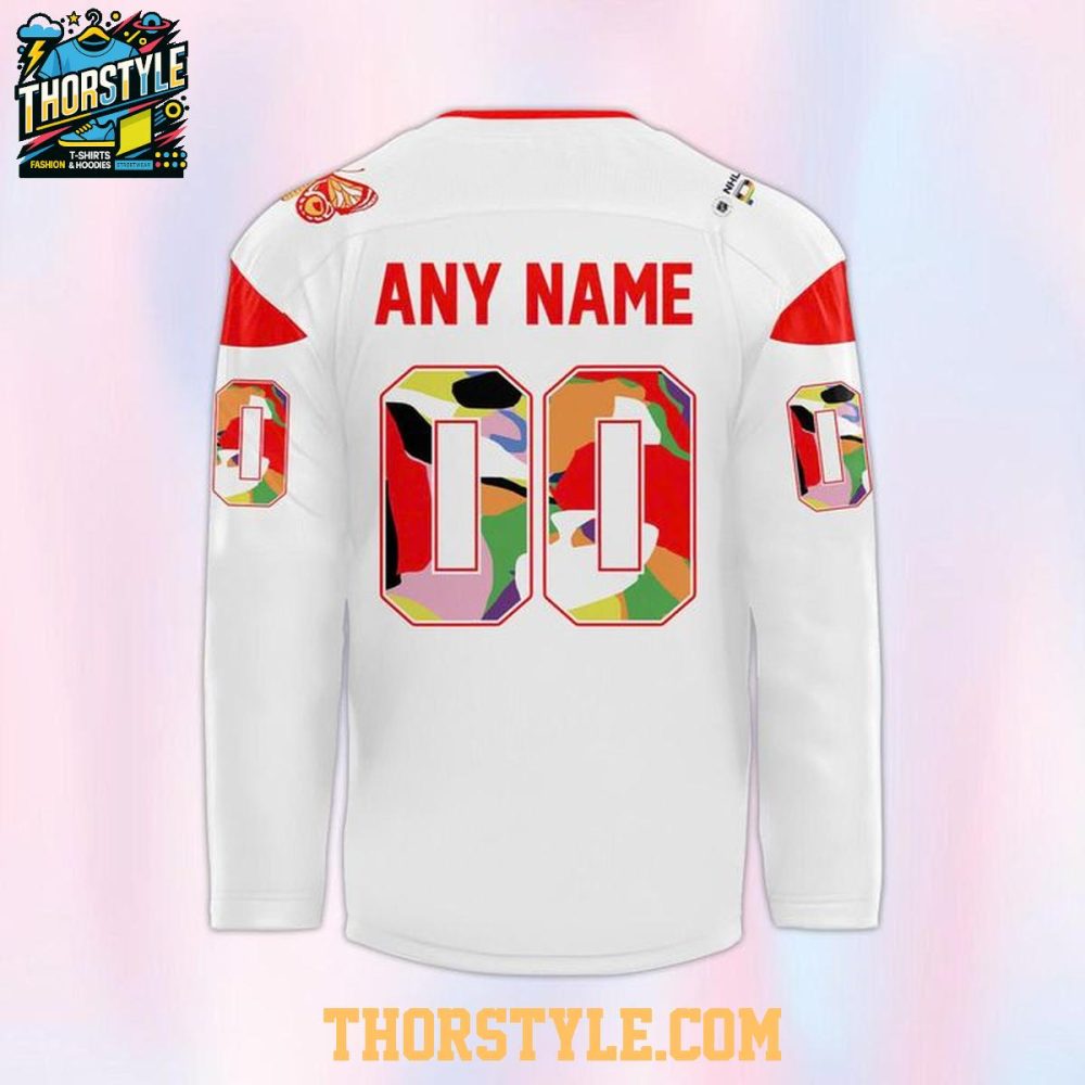 Calgary Flames Pride Night Celebrating Nhl 2026 Personalized Hockey Jersey - Image 3