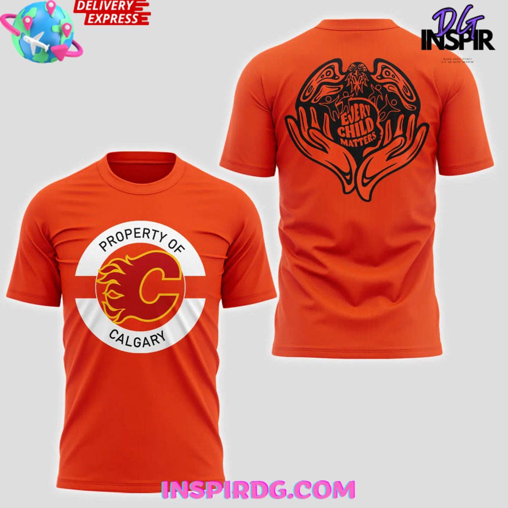 Calgary Flames Truth And Reconciliation 2024 T-Shirt - Image 2