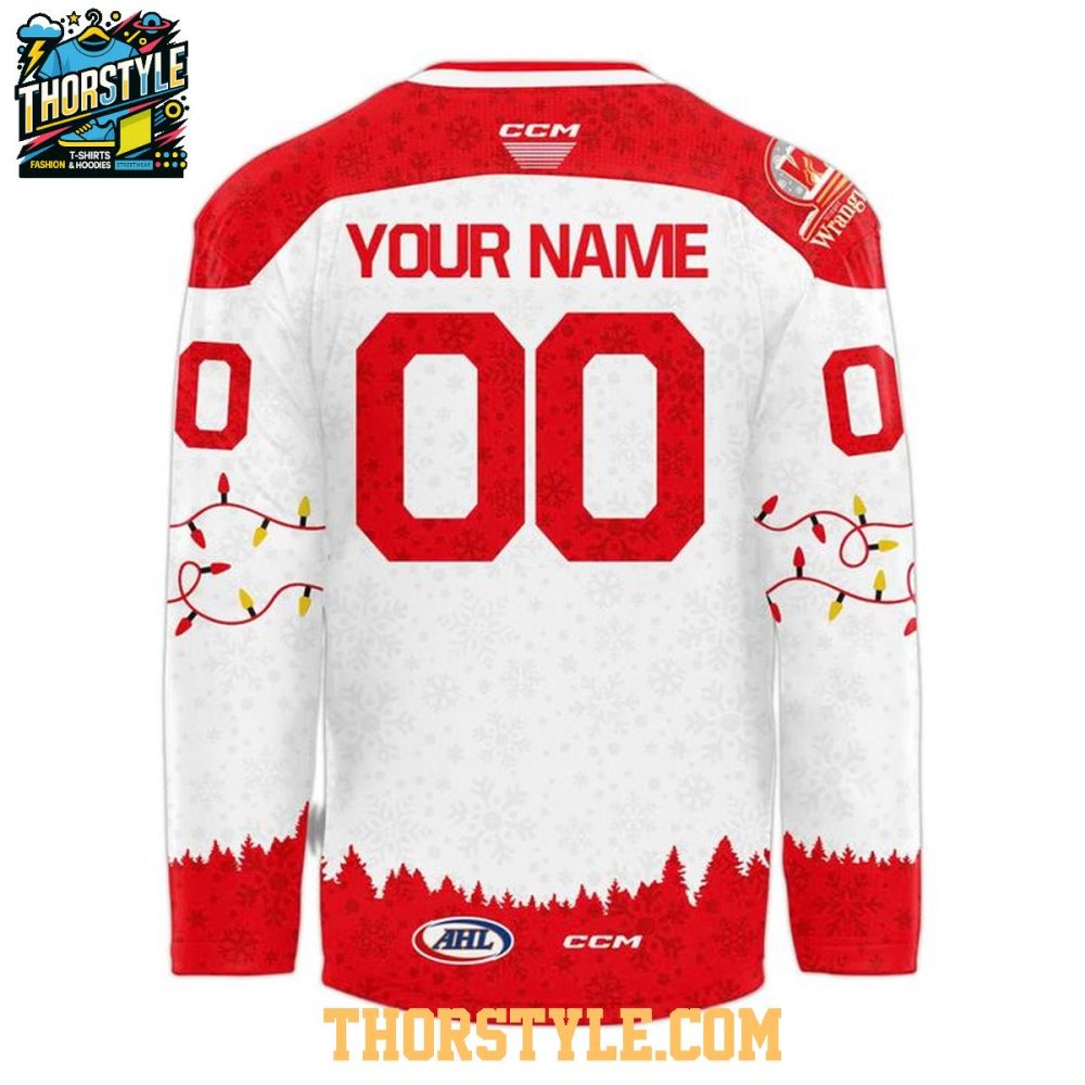Calgary Wranglers Winter Wranglerfest Victory 2025 Personalized Hockey Jersey - Image 3