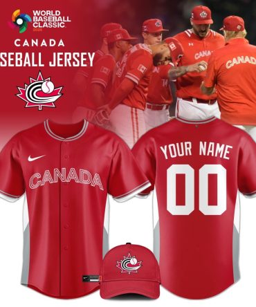Canada Baseball 2026 World Baseball Classic Jersey Limited Edition Red (Jersey Only)