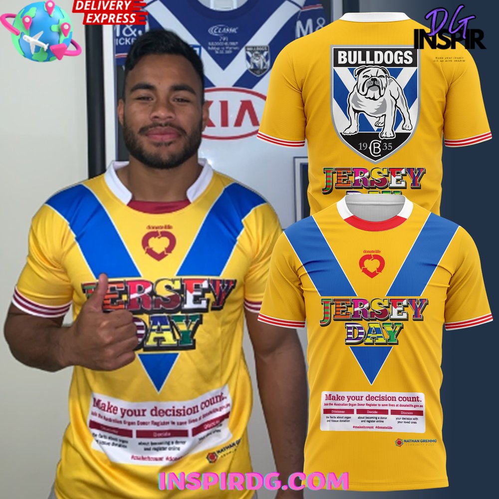 Canterbury Bankstown Bulldogs Jersey Day T-Shirt