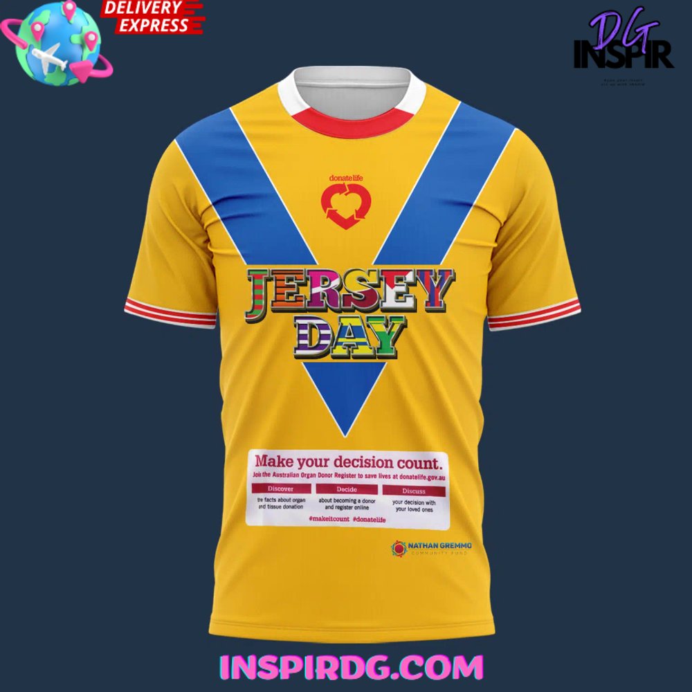 Canterbury Bankstown Bulldogs Jersey Day T-Shirt - Image 4