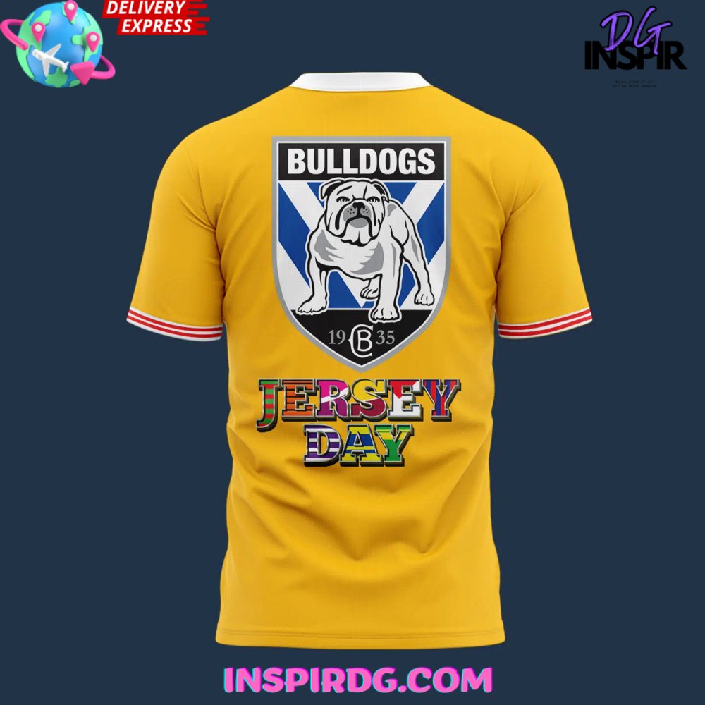 Canterbury Bankstown Bulldogs Jersey Day T-Shirt - Image 3