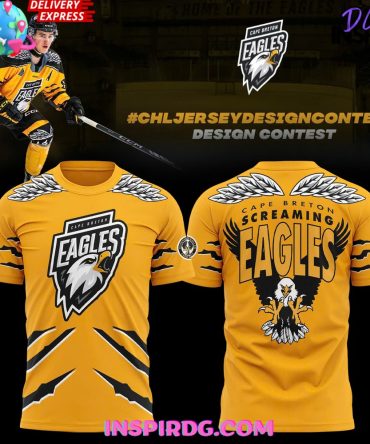 Cape Breton Eagles Screaming 2025 T-Shirt