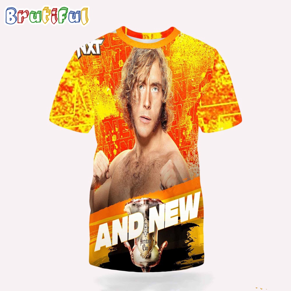Charlie Dempsey Is The New Heritage Cup Championn Wwe Nxt 3D Shirt
