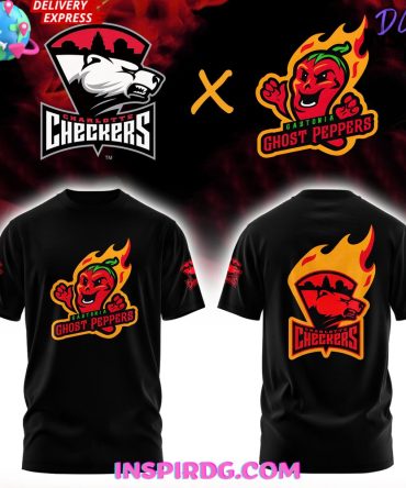 Charlotte Checkers X Ghost Peppers Limited T-Shirt