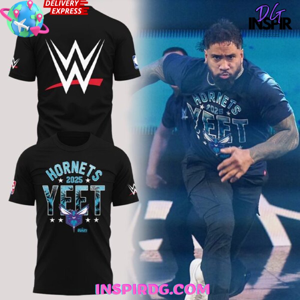 Charlotte Hornets X Yeet 2025 T-Shirt