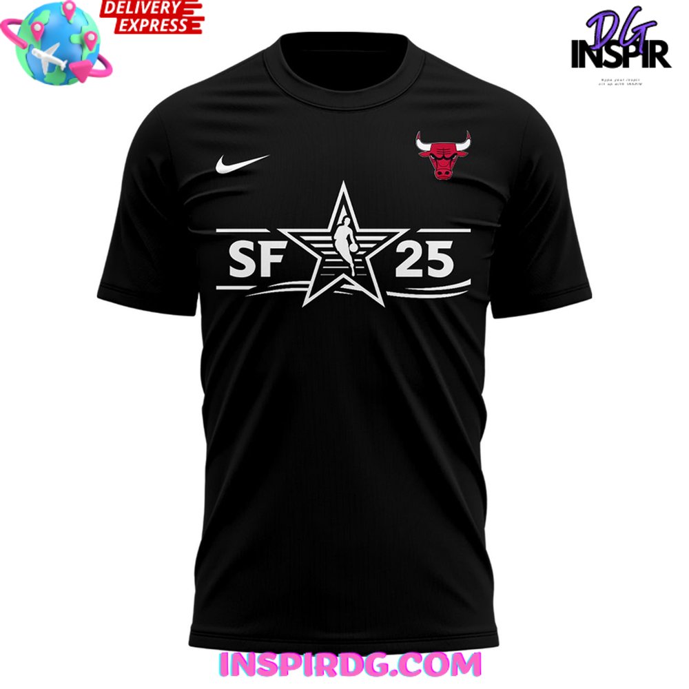 Chicago Bulls Sf 25 Nba All-Star T-Shirt - Image 2