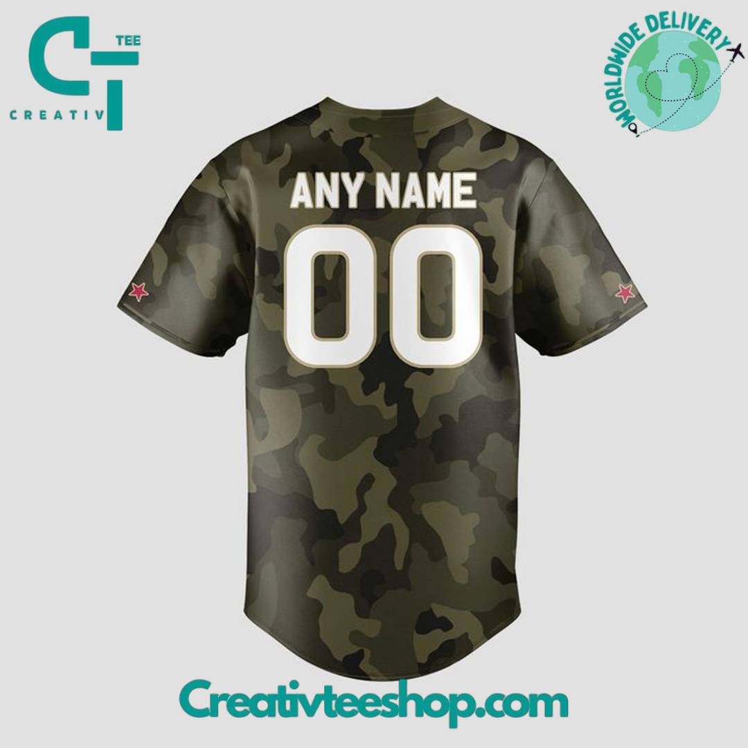 Chicago Cubs Armed Forces 2025 Special Camo Baseball Jersey - Image 3