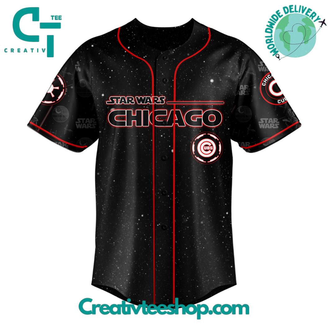 Chicago Cubs Mlb X Star Wars Night 2025 Special Edition Baseball Jersey - Image 2