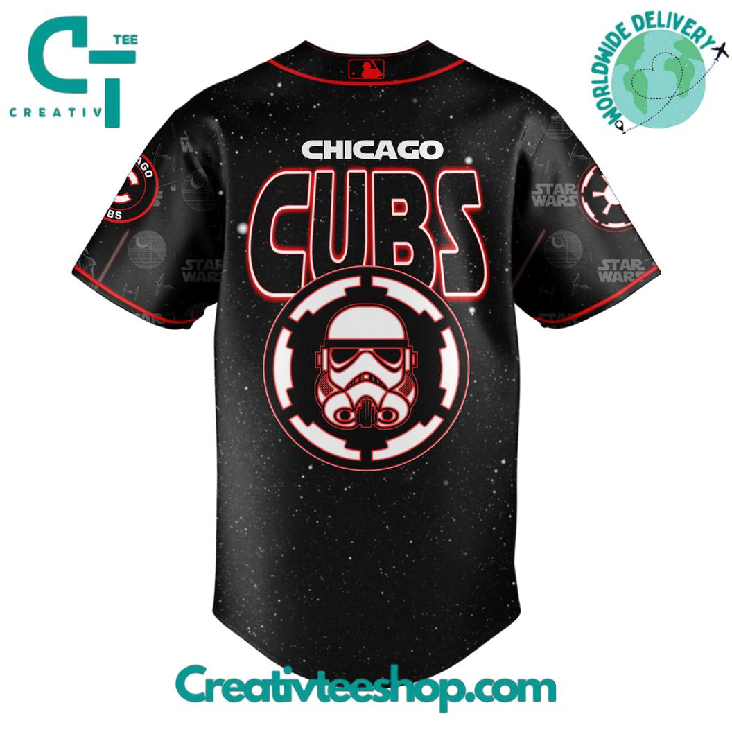 Chicago Cubs Mlb X Star Wars Night 2025 Special Edition Baseball Jersey - Image 3