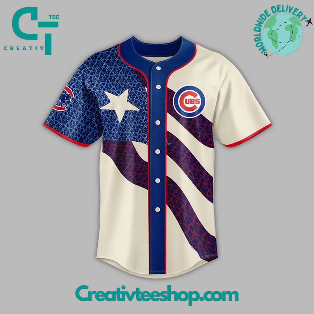 Chicago Cubs Puerto Rican Heritage 2025 Special Baseball Jersey - Image 2