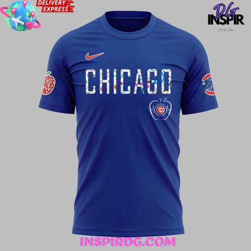 Chicago Cubs Teacher Appreciation Night 2025 Limited T-Shirt - Image 2