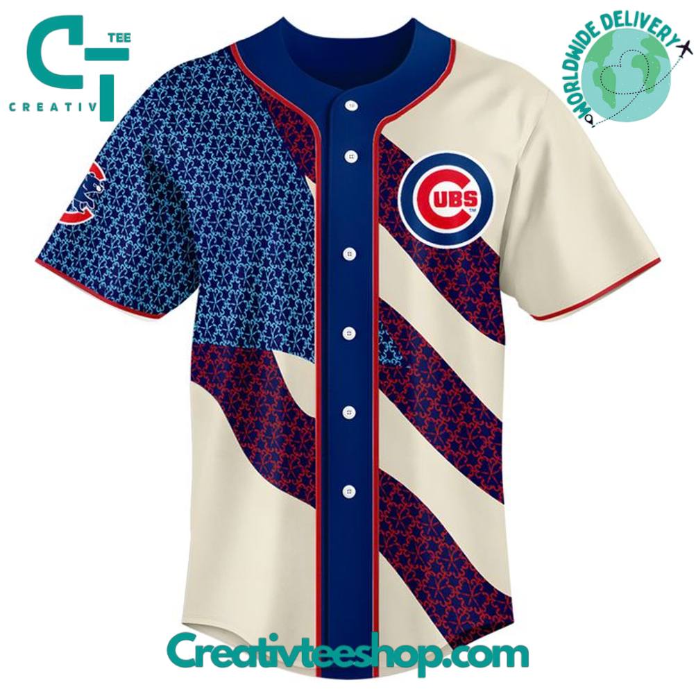 Chicago Cubs X Puerto Rican Heritage 2025 Baseball Jersey - Image 2