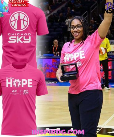 Chicago Sky Play4Kay Hope Breast Cancer Awareness Special T-Shirt