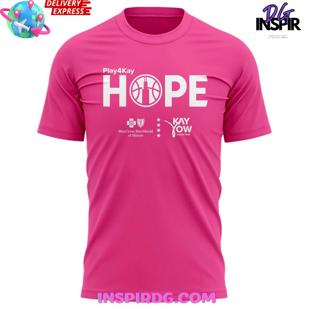 Chicago Sky Play4Kay Hope Breast Cancer Awareness Special T-Shirt - Image 2