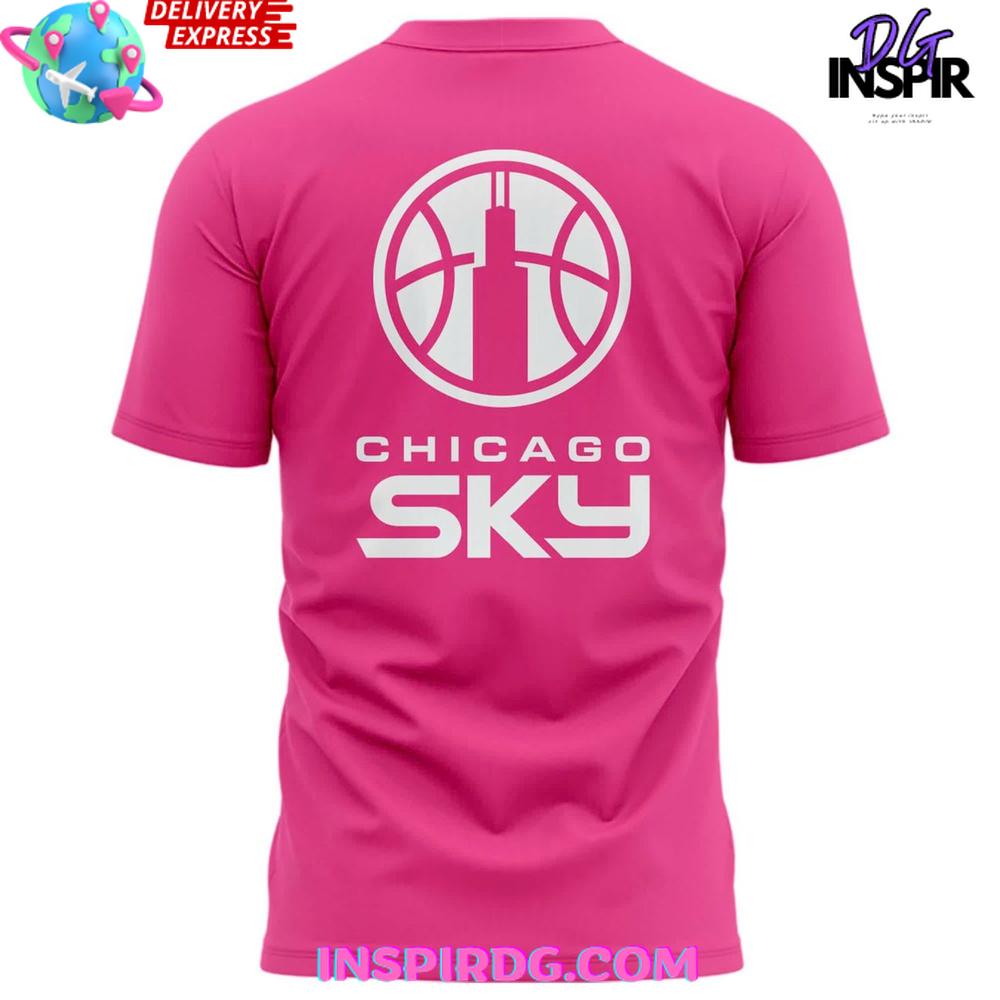 Chicago Sky Play4Kay Hope Breast Cancer Awareness Special T-Shirt - Image 3