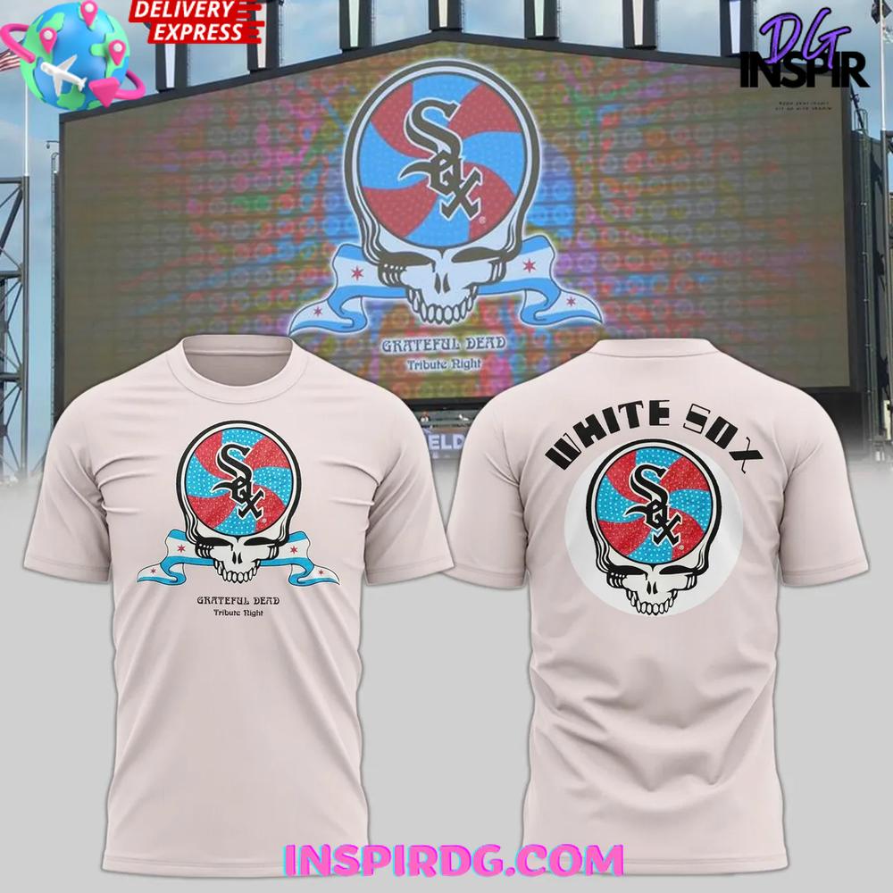 Chicago White Sox X Grateful Dead Tribute Night 2025 T-Shirt