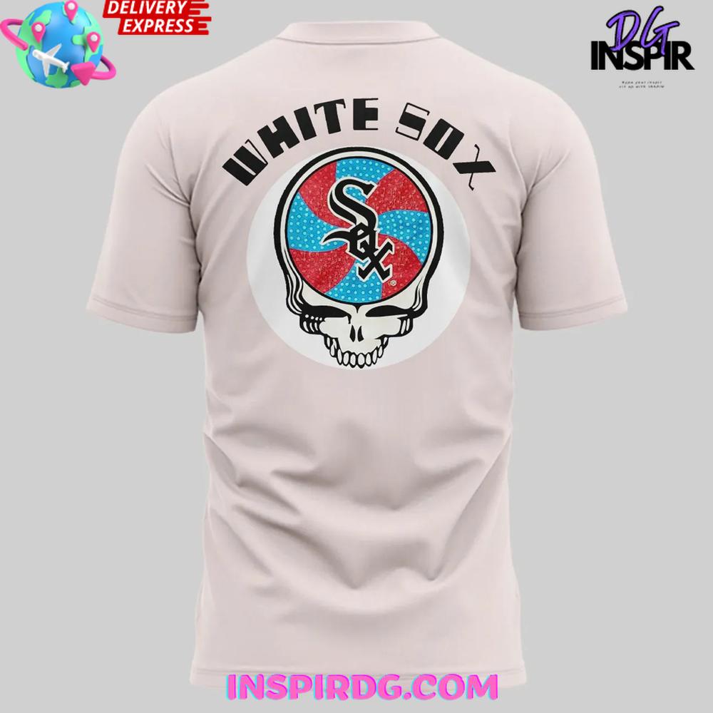 Chicago White Sox X Grateful Dead Tribute Night 2025 T-Shirt - Image 3