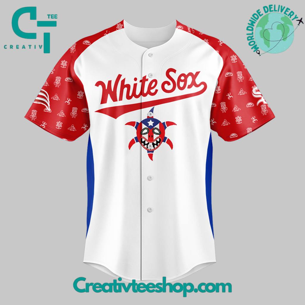 Chicago White Sox X Puerto Rican Heritage 2025 Special Baseball Jersey - Image 2