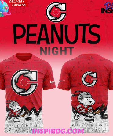 Cincinnati Cyclones Anniversary Of Peanuts T-Shirt