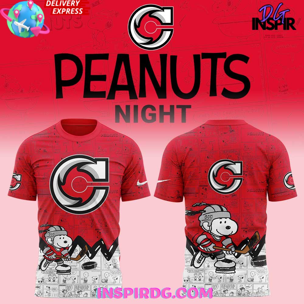 Cincinnati Cyclones Anniversary Of Peanuts T-Shirt