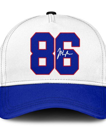 Jack Hughes “Golden Goal” 86 Signature Edition White Usa Hockey Jersey