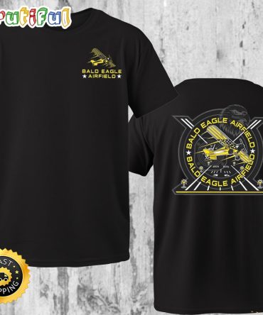 Cleetus Mcfarland Bald Eagle Airfield Vintage T Shirt