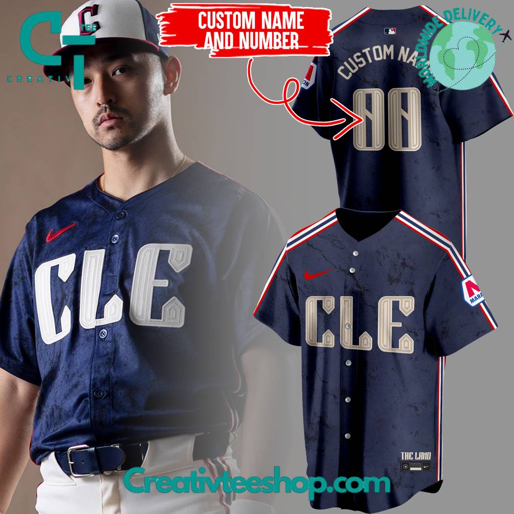 Cleveland Guardians City Connect Baseball Jersey