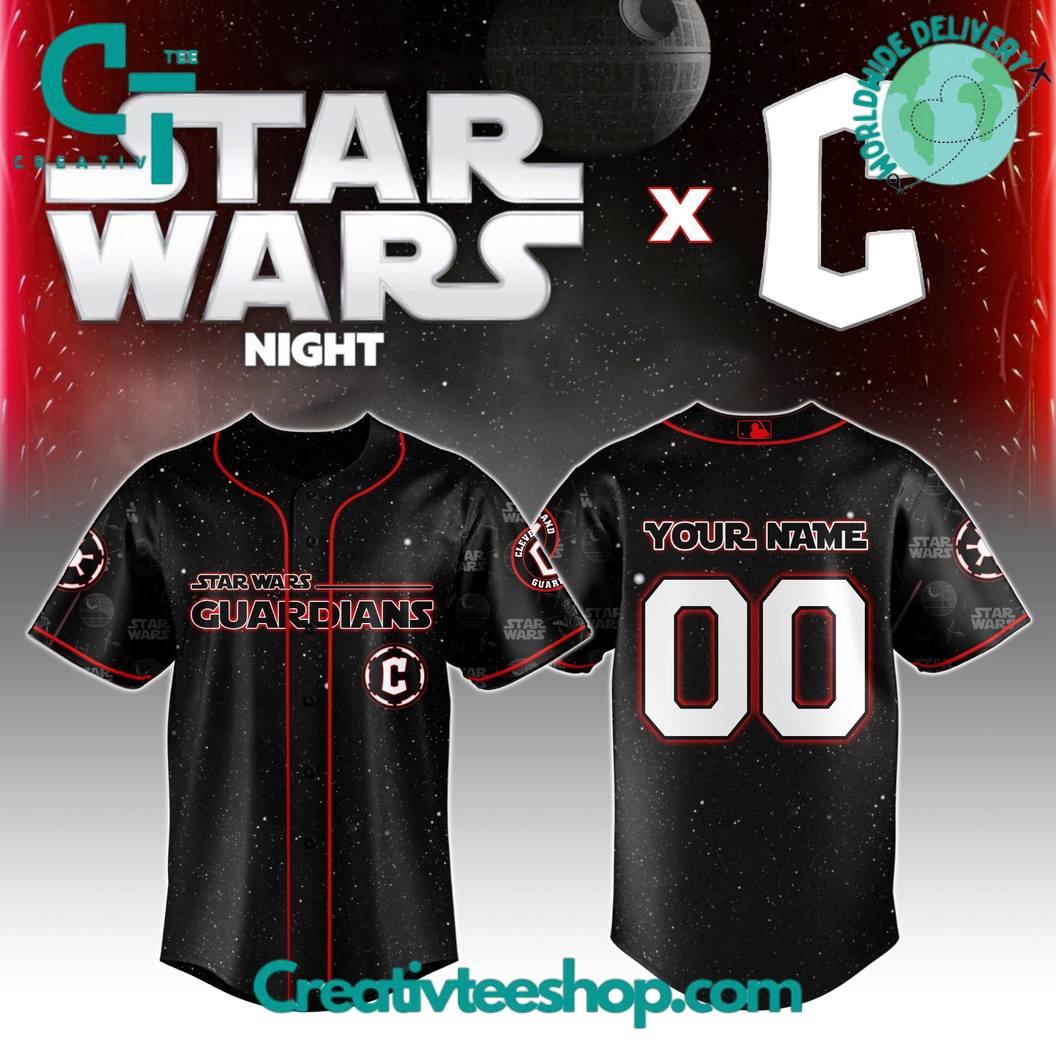 Cleveland Guardians Mlb X Star Wars Night 2025 Special Edition Baseball Jersey - Image 4