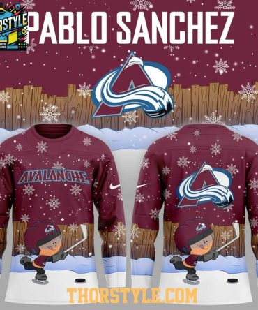 Colorado Avalanche Pablo Sanchez Backyard Baseball Personalized Hockey Jersey