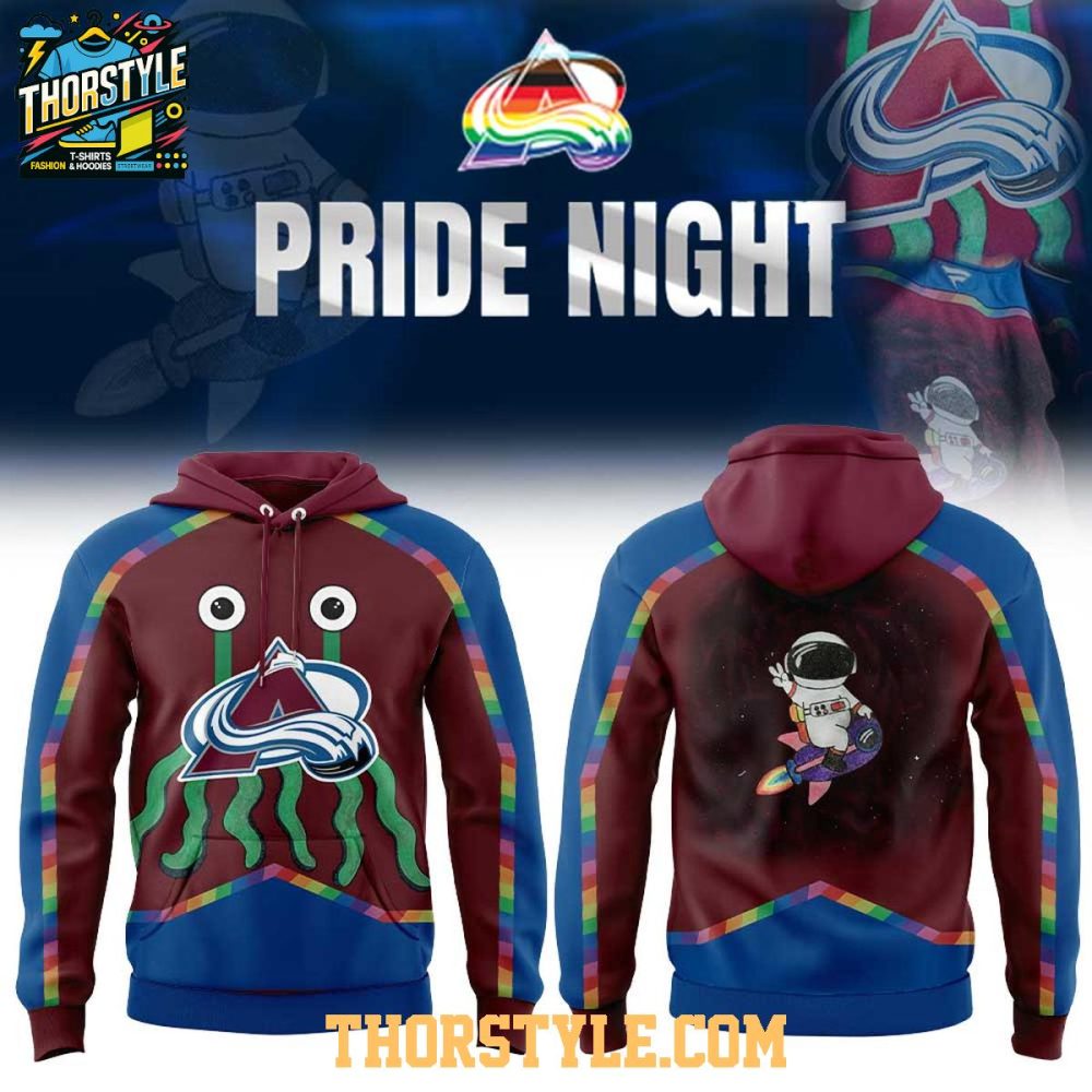 Colorado Avalanche Pride Night 2026 X Sam Lyles Hoodie T-Shirt