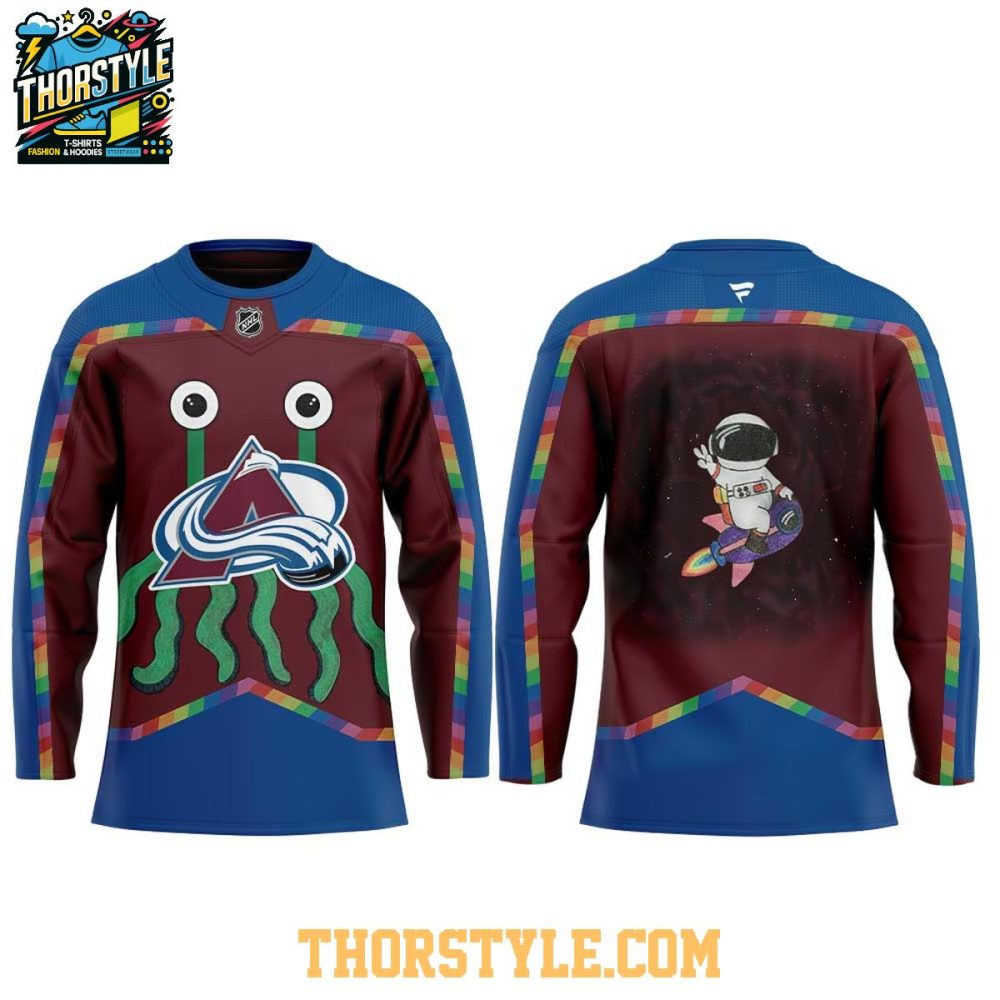 Colorado Avalanche Pride Night 2026 X Sam Lyles Personalized Hockey Jersey - Image 2