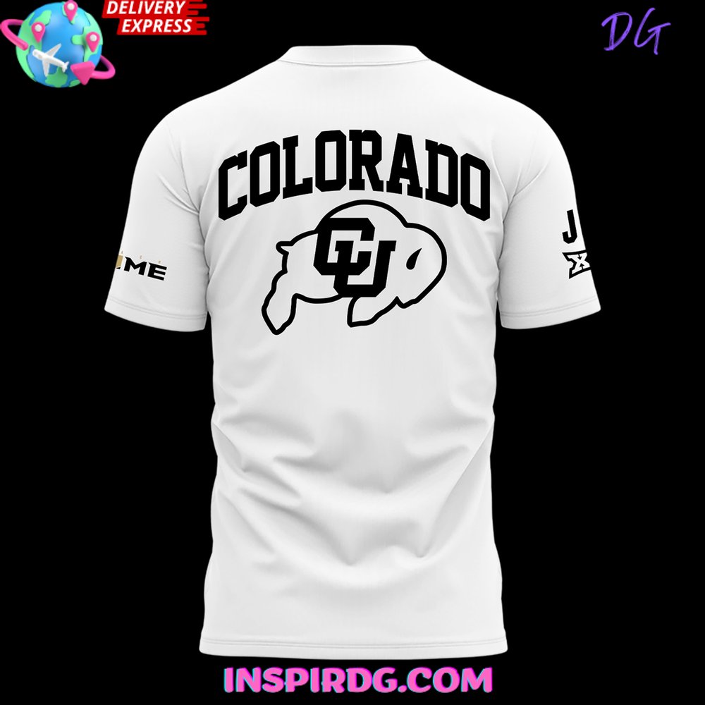 Colorado Buffaloes Coach Prime Xii Special White T-Shirt - Image 3