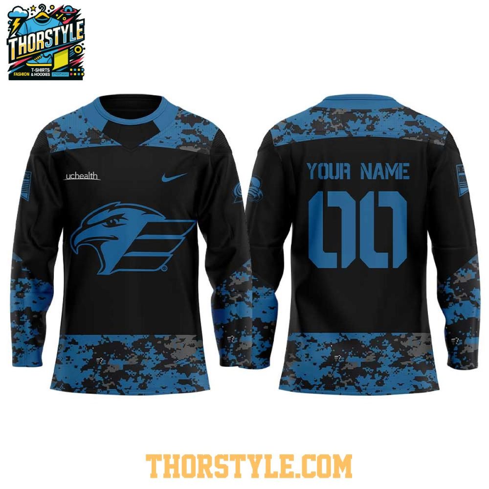 Colorado Eagles Military Appreciation Night Personalized Hockey Jersey - Image 2