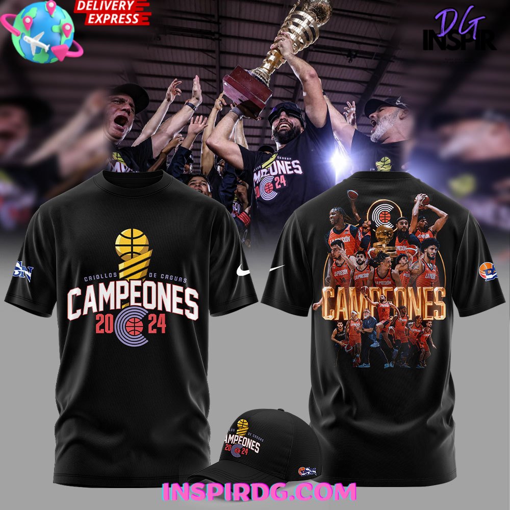Criollos De Caguas Campeones 2024 T-Shirt